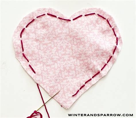 heart fabric metallic|fabric heart template.